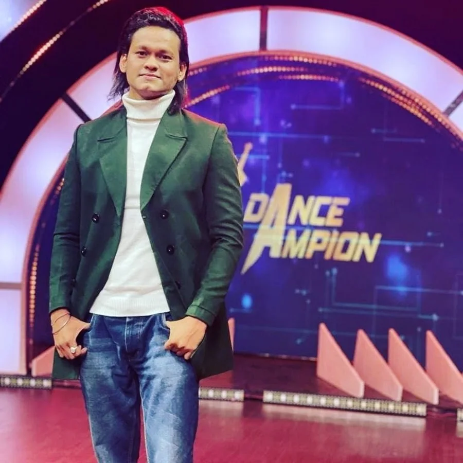 Jagat Rawal on the Dance Champion stage